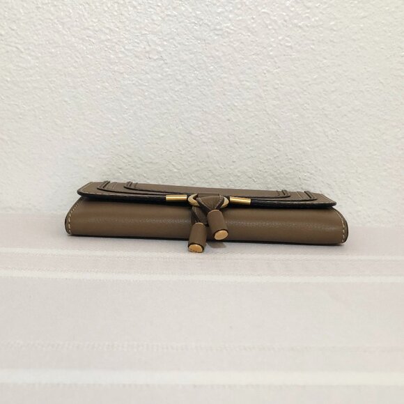 Chloé Marcie Long Flap Leather Wallet NWOT - Picture 3 of 10